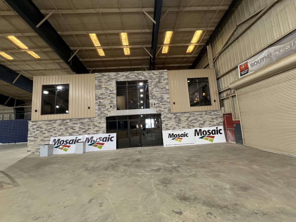 Florida Fairgrounds Agribusiness Building interior